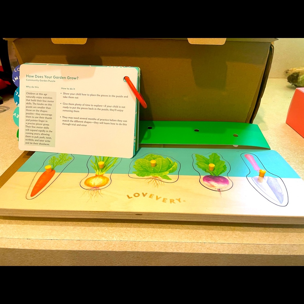 Lovevery community garden puzzle